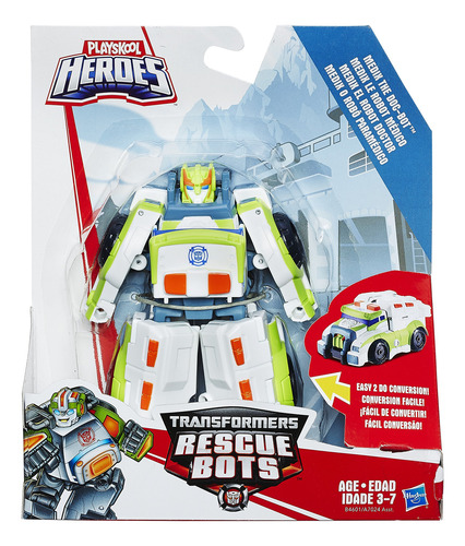 Figura De Acción Playskool Heroes Transformers Rescue Bots M