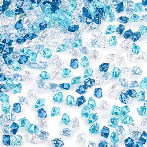 Futureplusx 550pcs Piedras De Hielo Falso Azul