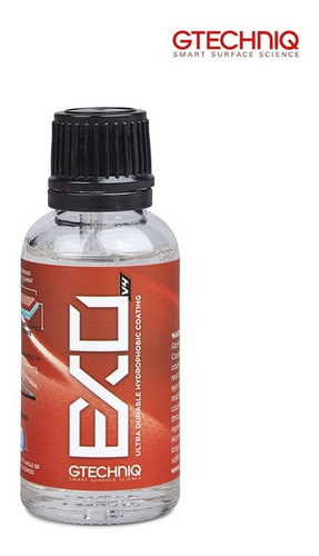 Gtechniq Exo V4 50ml Sellador Ceramico Repelente Hidrofobico