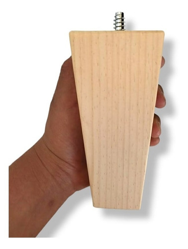 Patas De Madera Para Spring Box Pirámides De 15 Cm. 6 Piezas