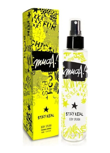 Body Splash Muaa! Stay Real X 150 Ml