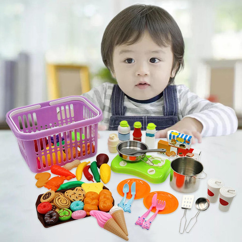 Juego De Casa De Cocina De Simulación De Frutas Vegetales