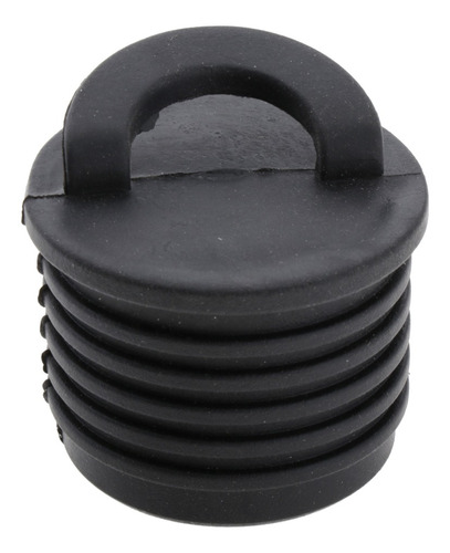 Imagen 2 de 8 de Juego De 2 Tapones Negros Para Orificios De Drenaje Para Kay