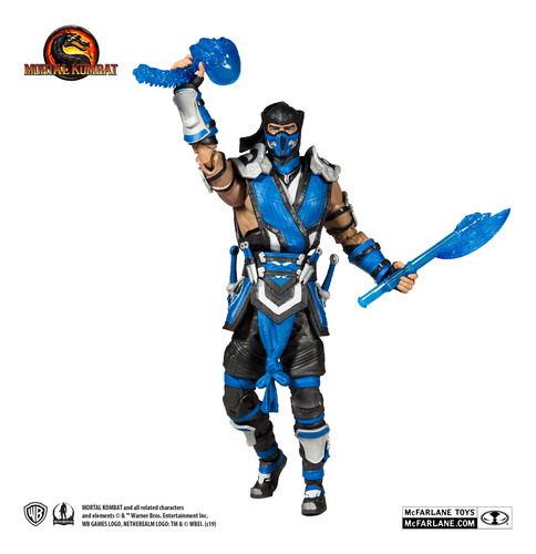 Figuras De Acción Originales Limitadas De Mortal Kombat Sub