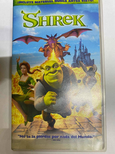 Shrek Pelicula Vhs  Excelente Estado 