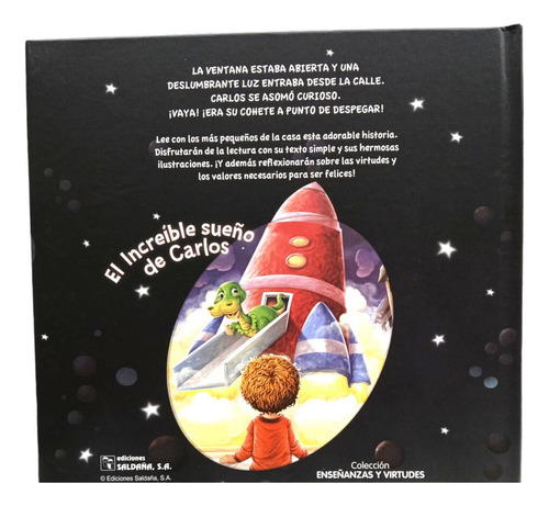 Libro De Cuentos Infantil El Increíble Sueño De Carlos Un Libro De Enseñanzas Y Valores A Partir De 3 Años