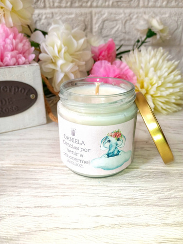 Imagen 2 de 5 de Velas Aromaticas Recuerdos Bautizos