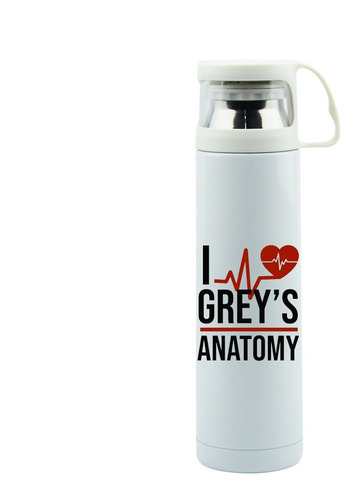 Termo De Acero 500 Ml - Grays Anatomy