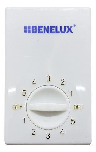 6pz Ventilador Techo 5 Vel 3 Aspas 56 Satin Cromado Benelux