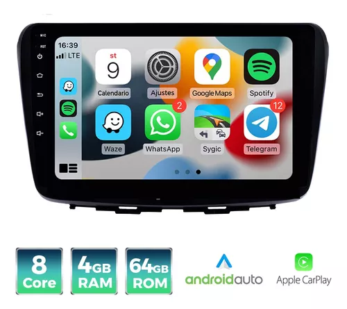 Auto Radio Android 2 Din Pantalla 7 Hd Bowmann 1gb+16gb Wifi