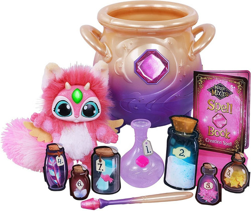 Imagen 2 de 9 de Magic Mixies Caldero Mágico Con Peluche Interactivo Cuotas