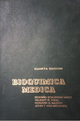 Bioquìmica Mèdica Staunton West Todd Envìos Al Interior