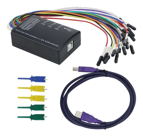 Gusaj Oscilloscope Usb Logic 100mhz 16ch Analyzer For