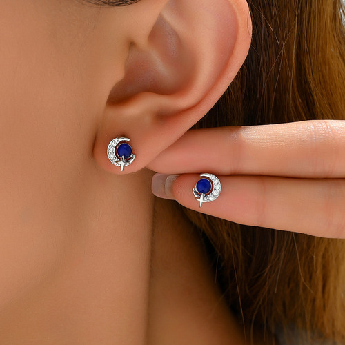 Pendientes Sencillos De Mujer Con Circonitas