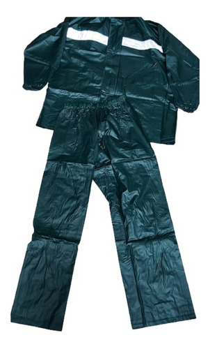 Impermeable En Silicona Pantalón + Chaqueta 