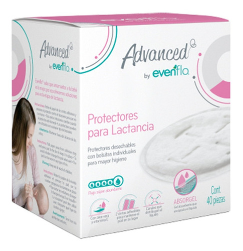 Protectores Evenflo Advance 40 Unidades