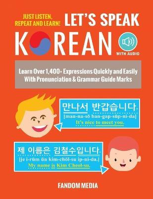 Libro Let's Speak Korean (with Audio) : Learn Over 1,400+...
