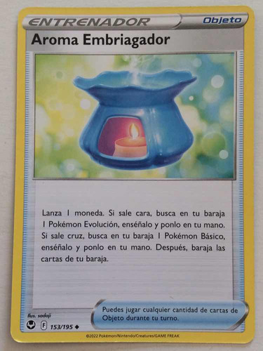 Pokémon Tcg Aroma Embriagador 153/195 (español)