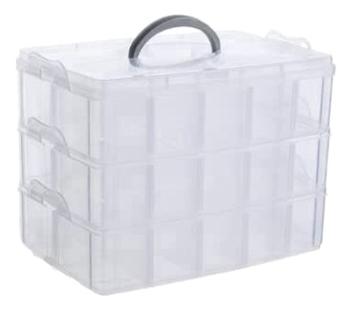 Caja De Almacenamiento De Varios Niveles C/30 Compartimentos