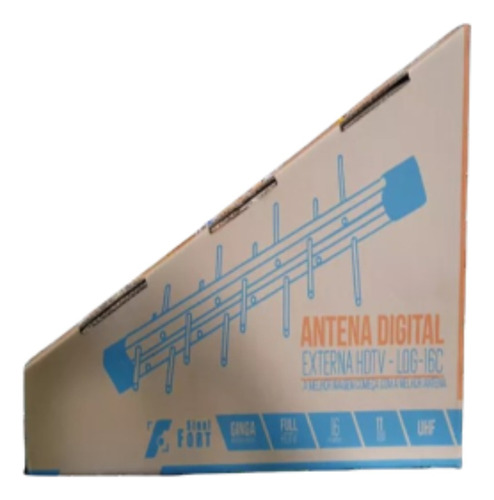 Antena Externa Digital Full Hd Uhf Hdtv