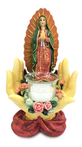 Imagen 1 de 4 de Candelabro Virgen De Guadalupe Latinoamérica / Runn