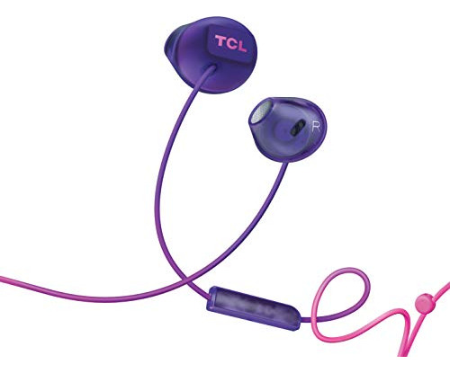 Tcl Auriculares In-ear Con Cable Socl200, Sonido Claro Y Gra