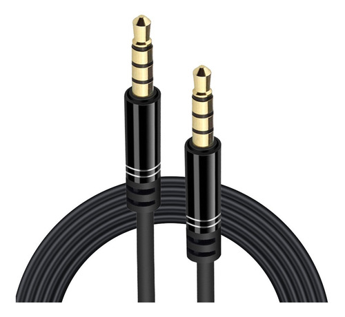Cable Audio Estéreo 3.5mm Macho Para Microfóno Y Auriculares