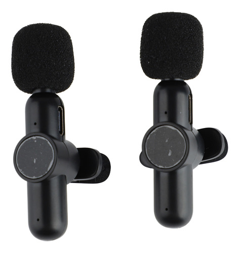 Micrófono Inalámbrico Con Clip, Receptor Lavalier De Solapa