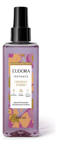 Eudora Instance Ameixa E Praliné Spray Perfumado 200ml