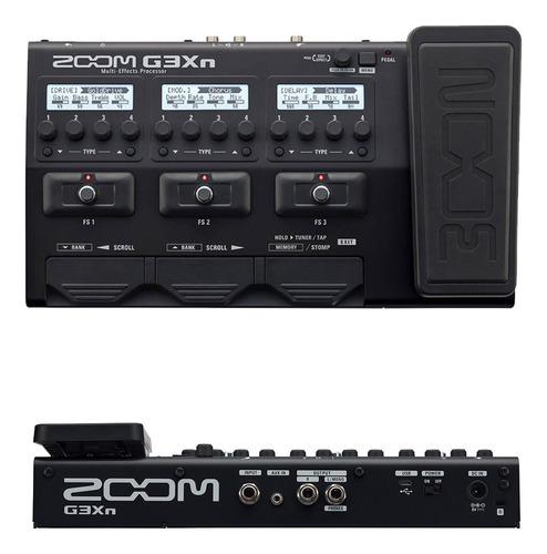 Zoom G3 Xn Pedalera Multiefecto +adaptador 9v+ Rocker Music