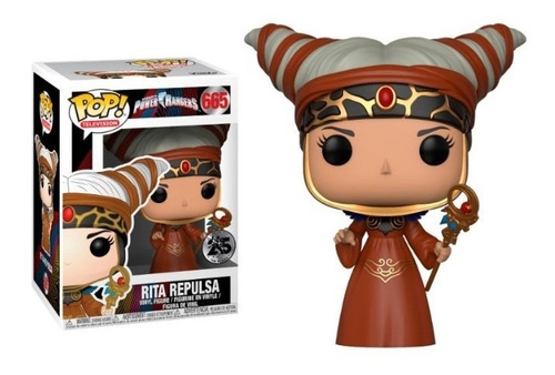 Funko Pop Rita Repulsa #665 Power Rangers Mala Villana