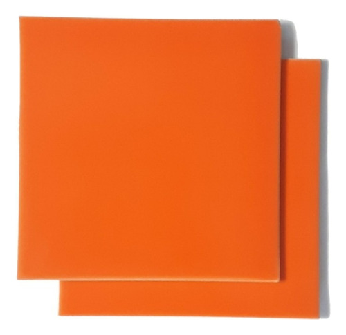 Azulejo Importado Naranja Brillante 15x15 1era