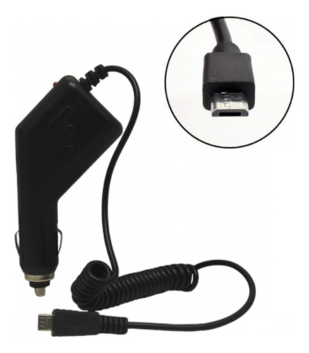 Carregador Veicular 12v Cabo V8 Fixo Usb Rápido Xcell