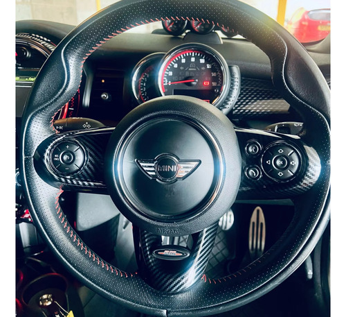 Embellecedor Tipo Fibra Carbono Mini Cooper S (2014 A 2021)