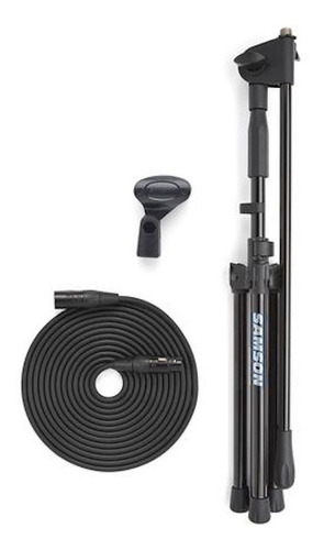 Imagen 1 de 5 de Samson Mk10 Plus Pie Mic Liviano Cable Y Pipeta Cuotas