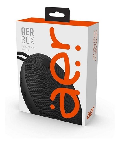 Imagem 3 de 3 de Caixa De Som Sem Fio Bluetooth 5w Cor Preta - Aercx01bk