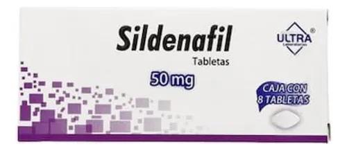 comprar Sildenafil Tableta 50 Mg, 8 Tabletas