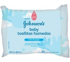 Johnsons Baby Toallitas Húmedas Hora De Jugar X 25 U
