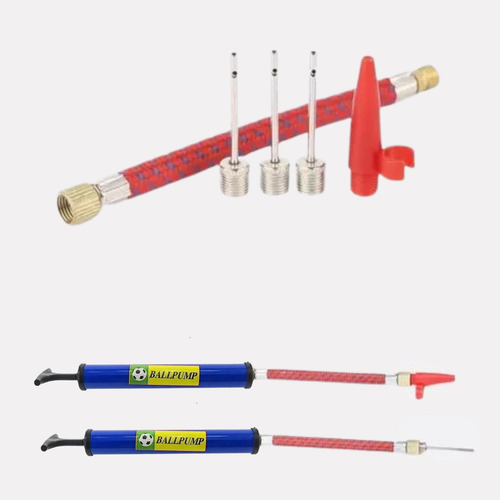 Kit Bicos Para Bomba De Inflar Adaptadores Encher Bola Top Cor Sortidos