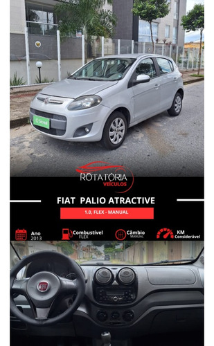 Fiat Palio 1.0 MPI ATTRACTIVE 8V FLEX 4P MANUAL
