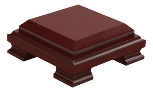 Base De Exhibición De Madera Cuadrada, Pedestal De S