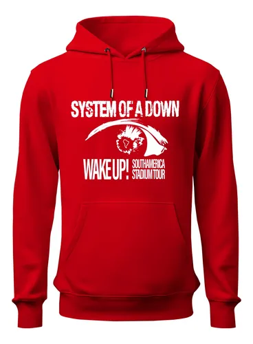 Buzo System Of A Down Saco Capota Unisex Gira Wake Up!