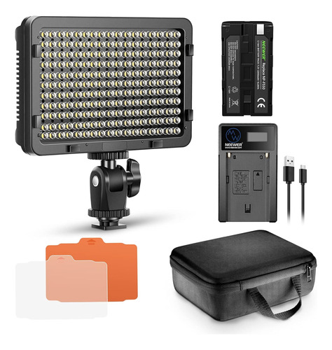 Kit De Iluminación De Luz De Video De 176 Ledpanel Regulable