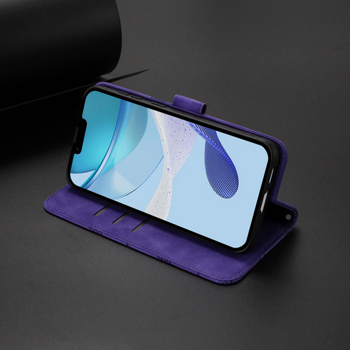 Funda De Piel Empresarial Para Motorola E15, A Prueba De Salpicaduras, 3 Ranuras Para Tarjetas, Soporte, Bloqueo Rfid, 6 Colores