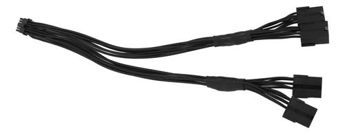 Cable De Extensión Negro Negro De 16 Pines A 4 X 8 Pines 12v