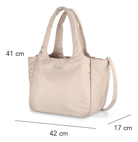 Bolsa Tote Enso Mujer Eb244318tt Beige