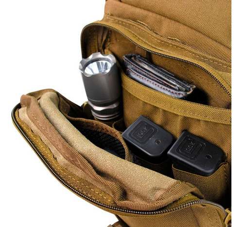Pechera Mochila Tactica Riñonera Edc Bag 156-498 Condor Coyo Color Coyote
