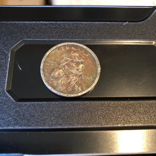 Moneda De Colección,un Dólar Americano Indígena 2000 (Usado)