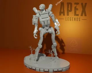 Bossposes Apex Legends Pathfinder- Arte Plastico