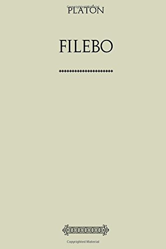 Libro : Filebo  - Platon